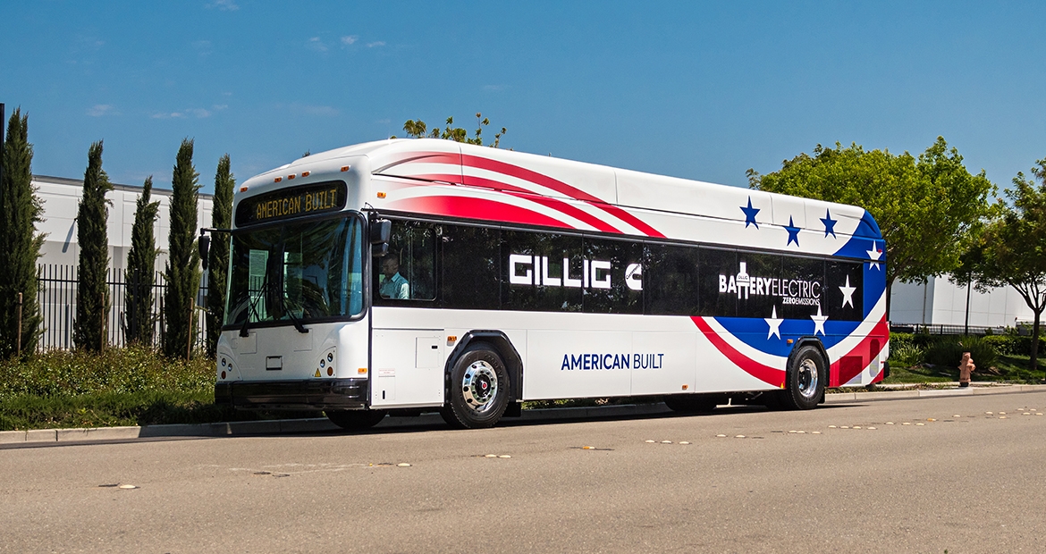 GILLIG Battery Electric Bus Unveiled Cummins Inc.